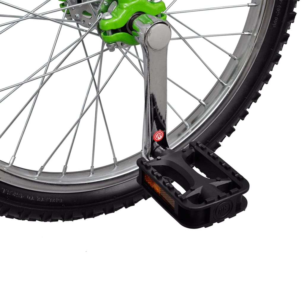 Green Adjustable Unicycle 16 Inch
