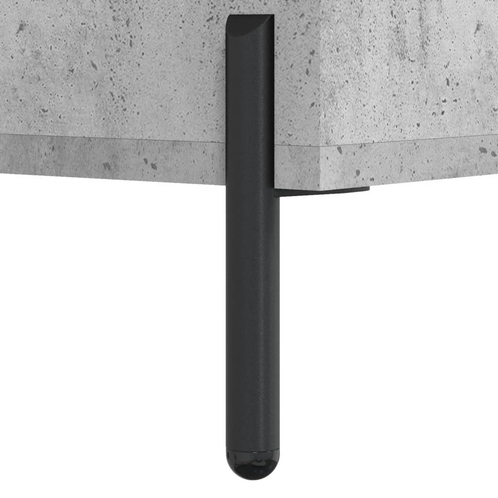 vidaXL Sideboard Concrete Grey 100x36x60 cm Engineered Wood