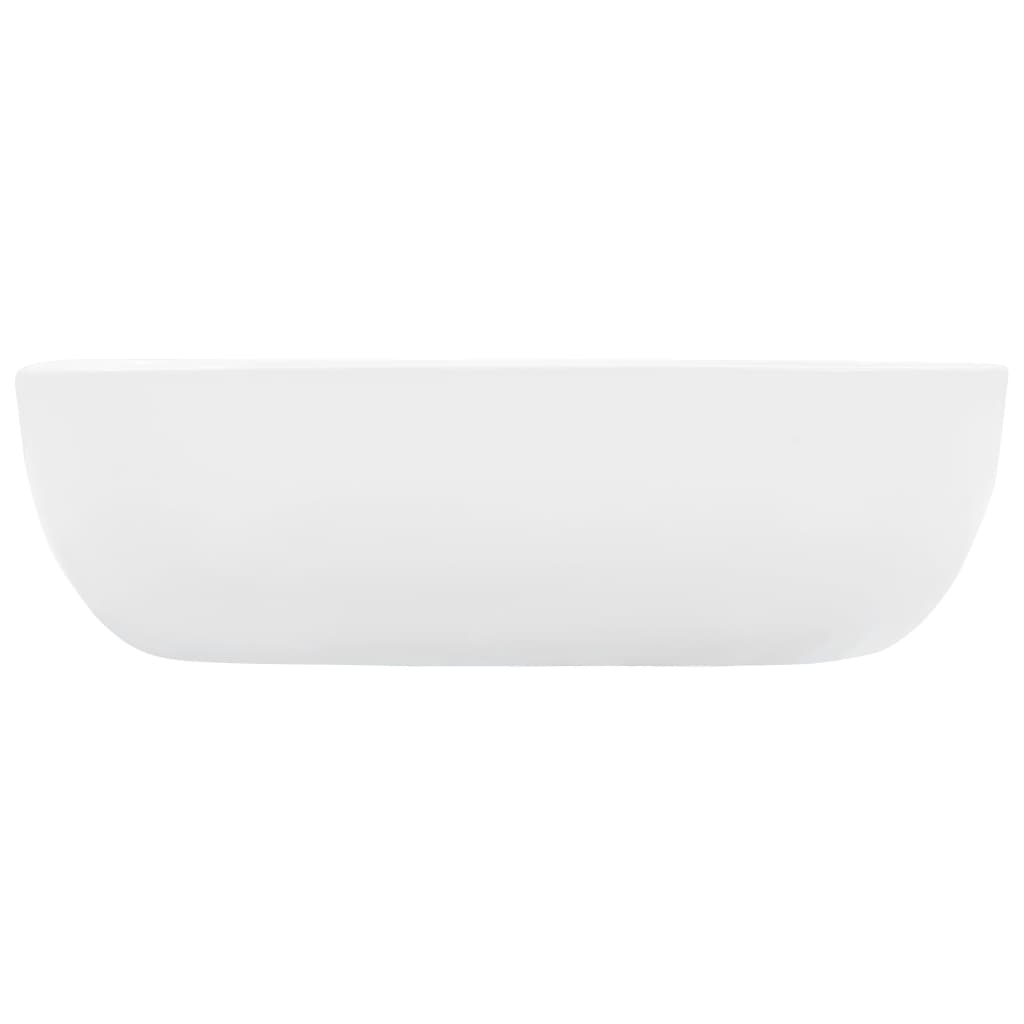 vidaXL Wash Basin 45.5x32x13 cm Ceramic White