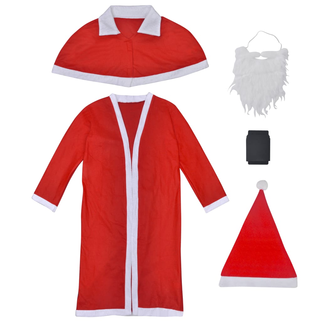 Santa Claus Christmas Costume Robe Set