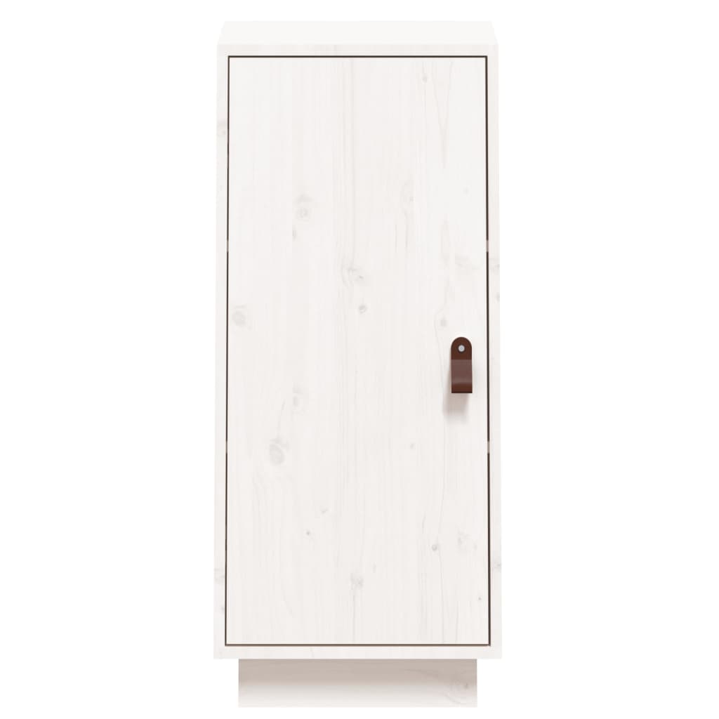 vidaXL Sideboard White 34x40x75 cm Solid Wood Pine