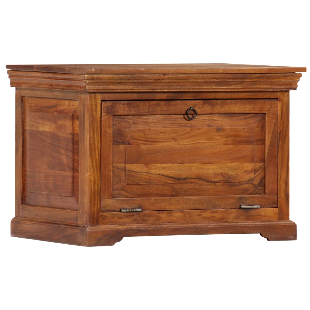 vidaXL Shoe Cabinet 60x40x41 cm Solid Acacia Wood