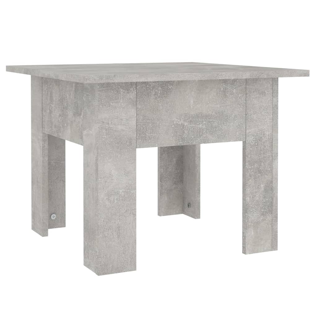vidaXL Coffee Table Concrete Grey 55x55x42 cm Engineered Wood