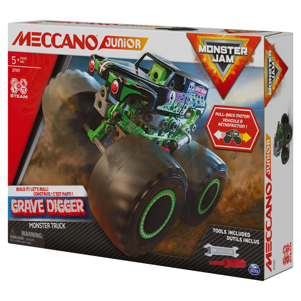 Meccano Junior Toy Truck "Monster Jam"