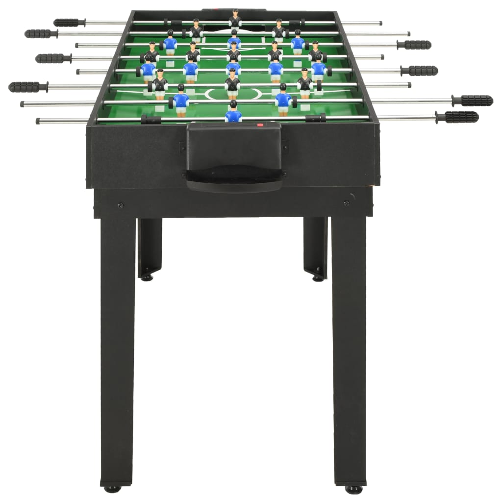 vidaXL 15-in-1 Multi Game Table 121x61x82 cm Black