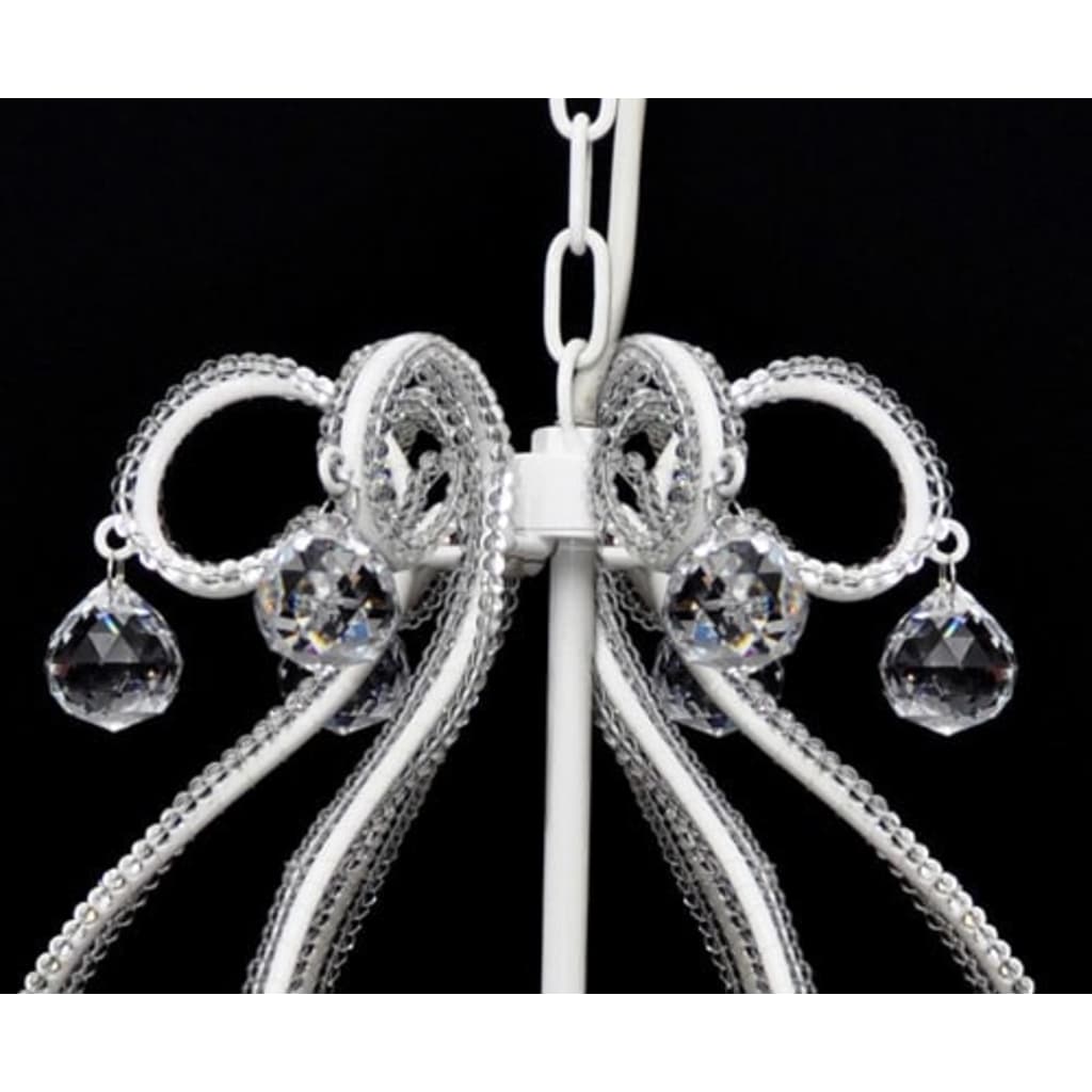 Chandelier with 2300 Crystals White