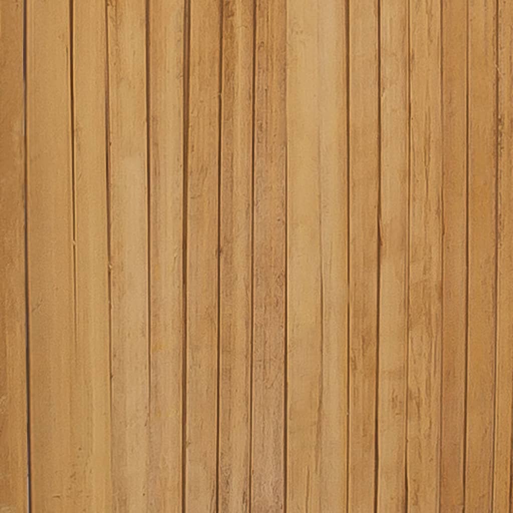 vidaXL 5-Panel Room Divider Bamboo 200x160 cm