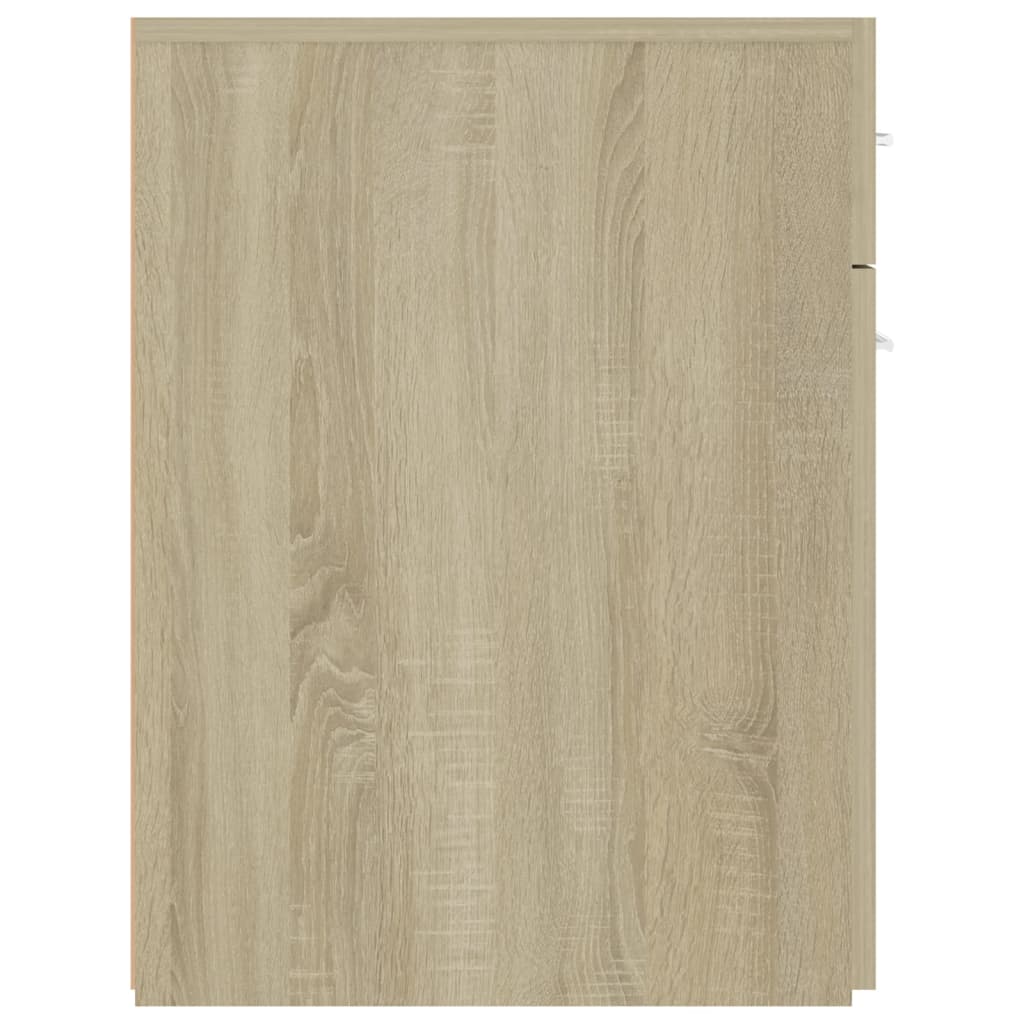 vidaXL Apothecary Cabinet Sonoma Oak 20x45.5x60 cm Engineered Wood