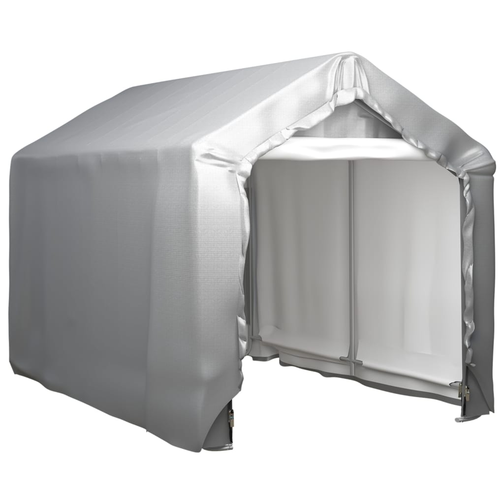 vidaXL Storage Tent 180x300 cm Steel Grey