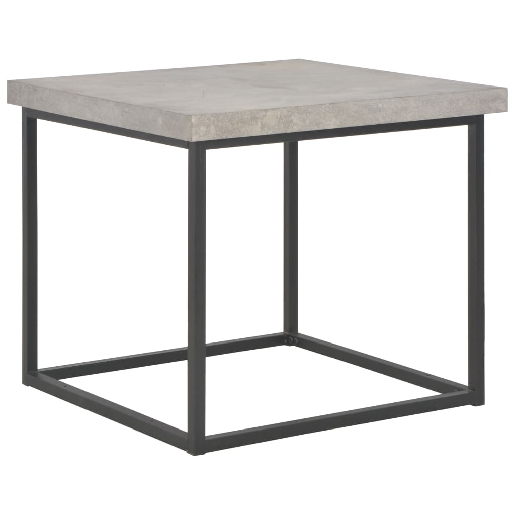 vidaXL Coffee Table 55x55x53 cm Concrete Look
