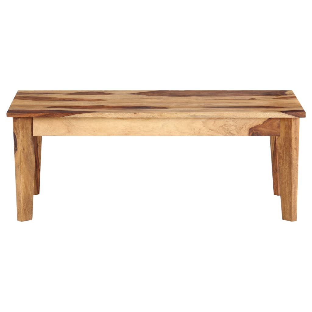 vidaXL Coffee Table 110x60x40 cm Solid Sheesham Wood
