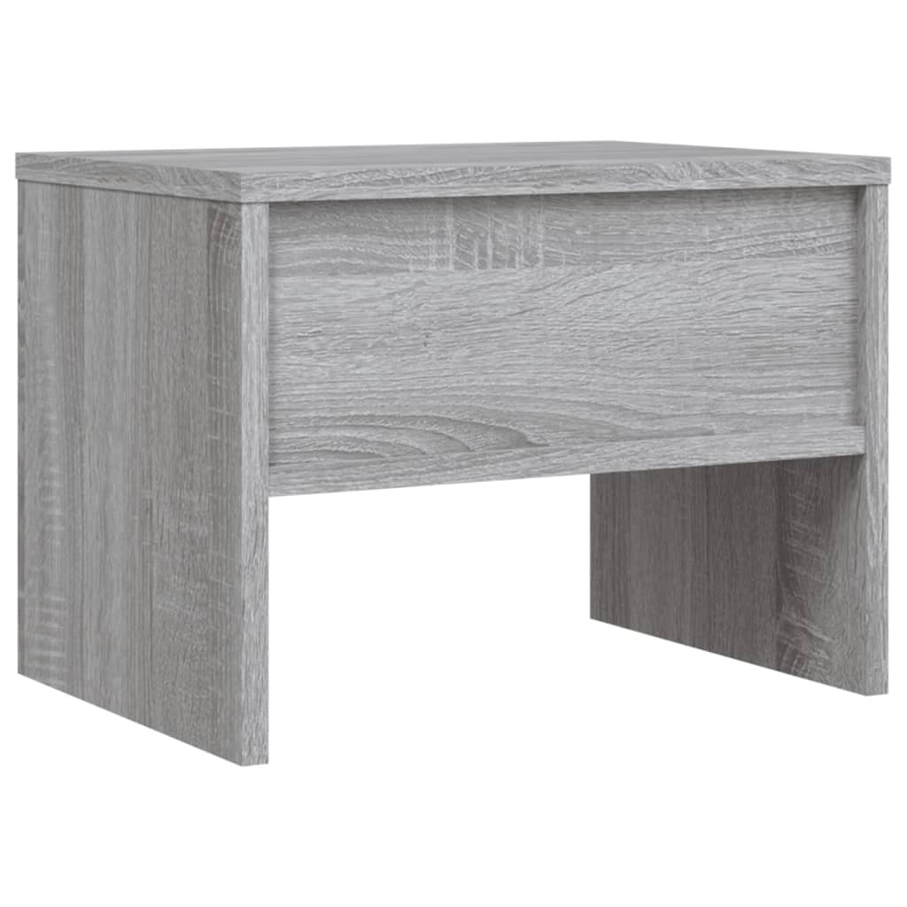vidaXL Bedside Cabinet Grey Sonoma 40x30x30 cm Engineered Wood