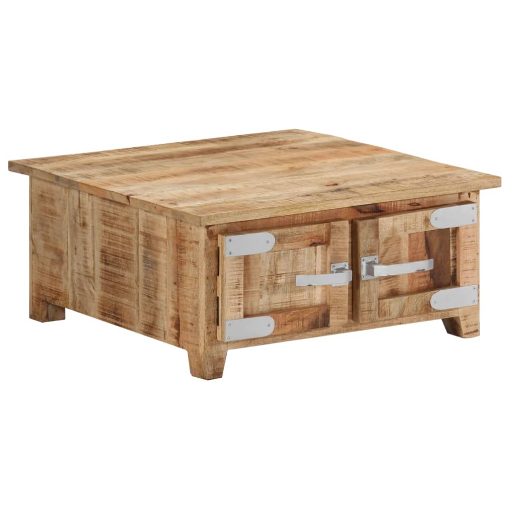 vidaXL Coffee Table 67x67x30 cm Solid Mango Wood
