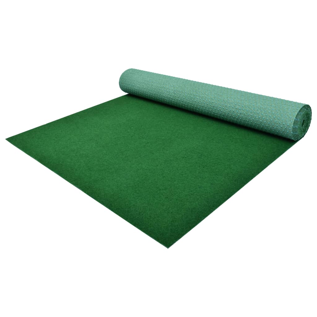vidaXL Artificial Grass with Studs PP 5x1 m Green