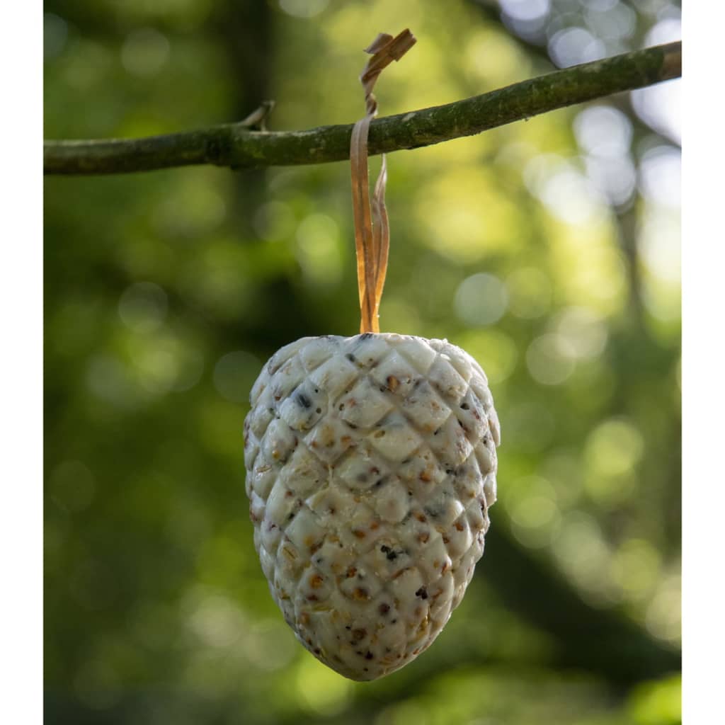 dobar 8-Piece Hanging Bird Seed Pine Cones