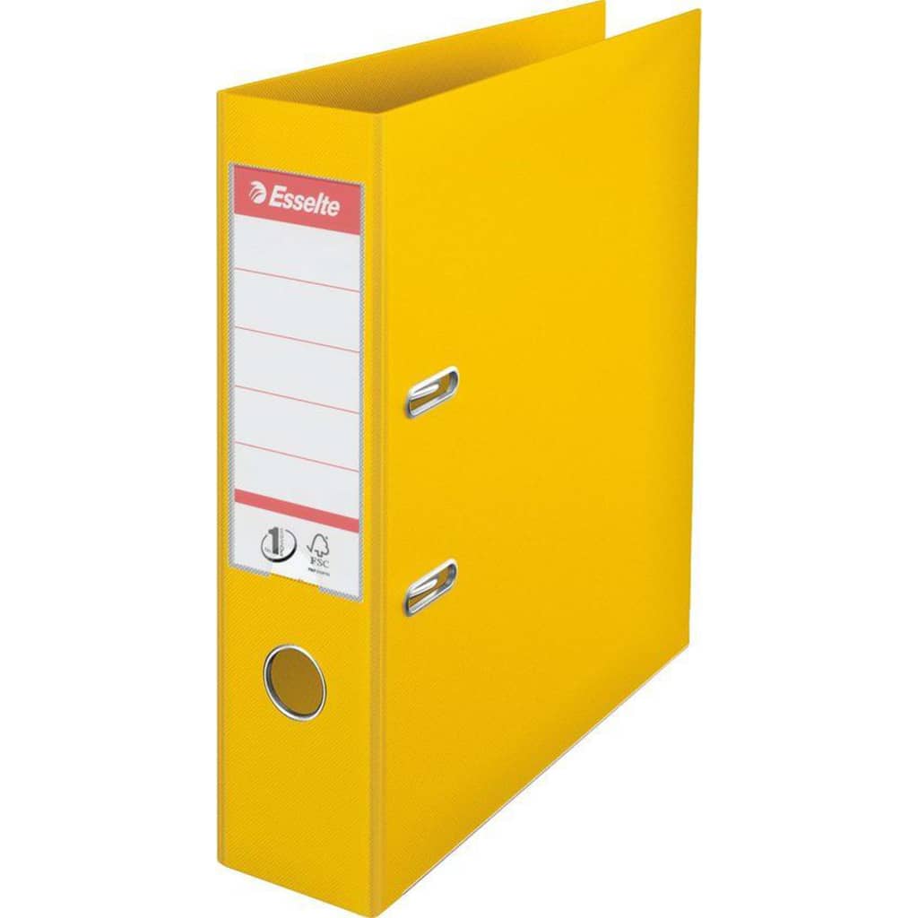 Esselte Lever Arch File No 1 5 pcs Yellow 75 mm