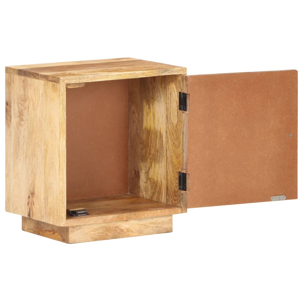 vidaXL Bedside Cabinet 40x30x45 cm Solid Mango Wood