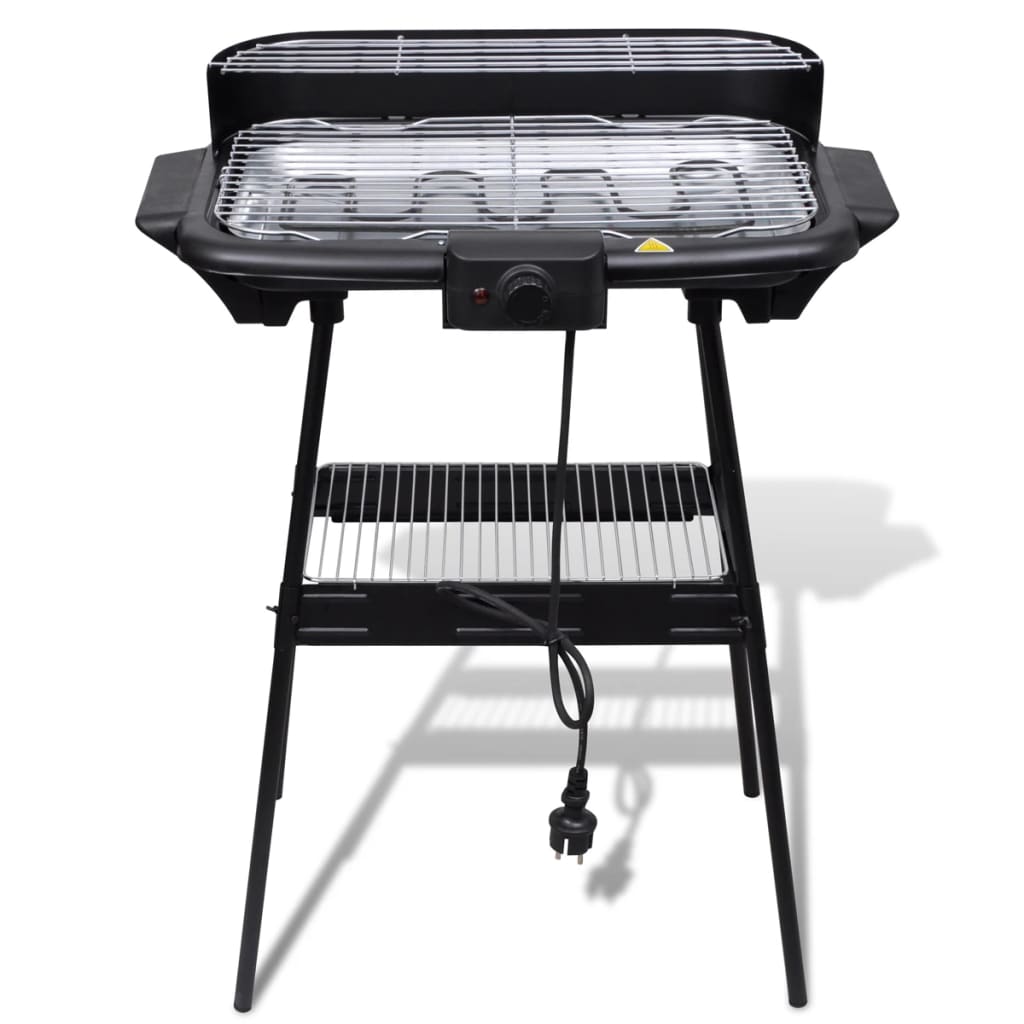 Rectangular Barbecue Electric BBQ Stand Grill Garden