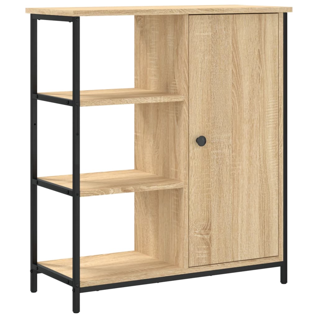 vidaXL Sideboard Sonoma Oak 70x30x80 cm Engineered Wood