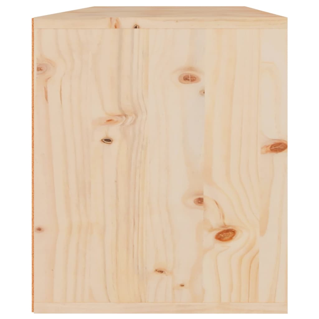 vidaXL Wall Cabinets 2 pcs 45x30x35 cm Solid Pinewood