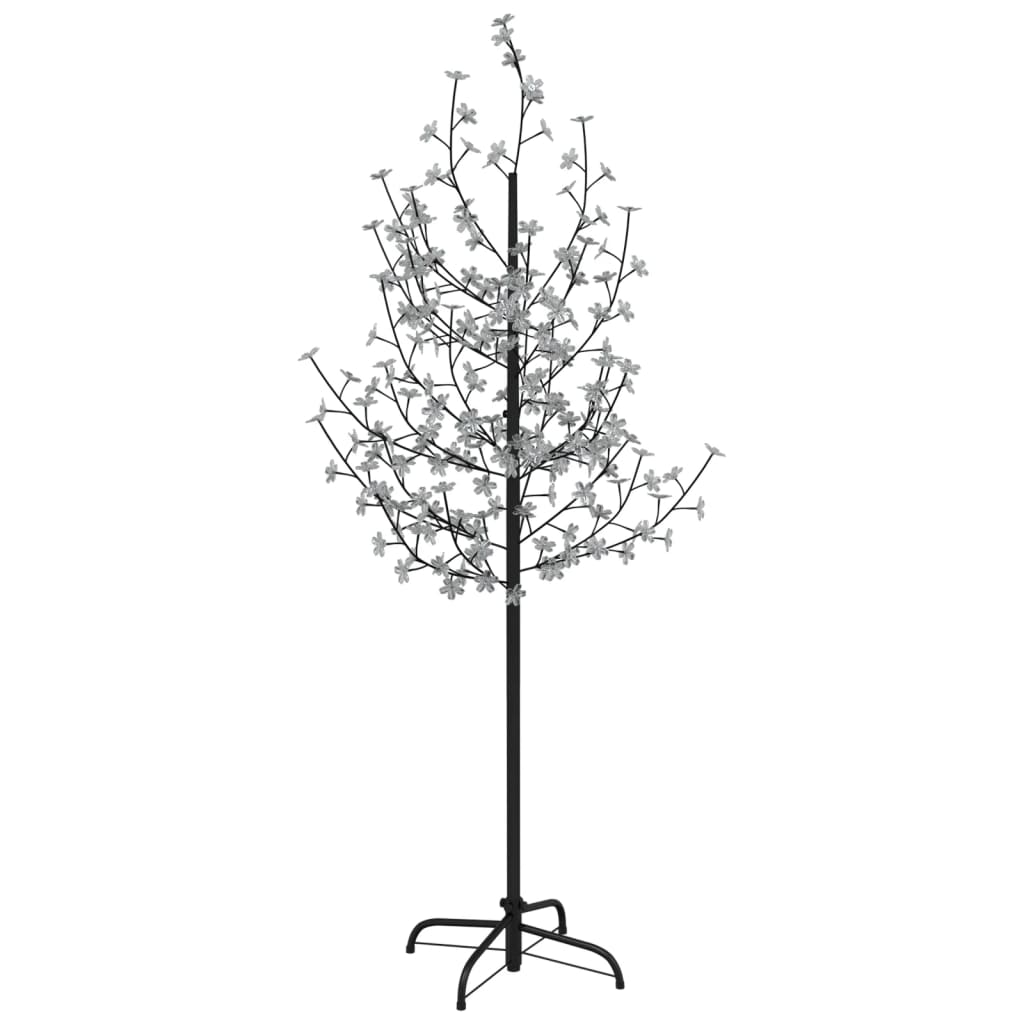 vidaXL Cherry Blossom LED Tree Warm White 200 LEDs 180 cm