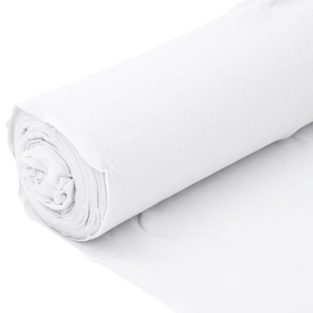 vidaXL Geotextile Membrane White 1 x 150 m Polyester Fibre