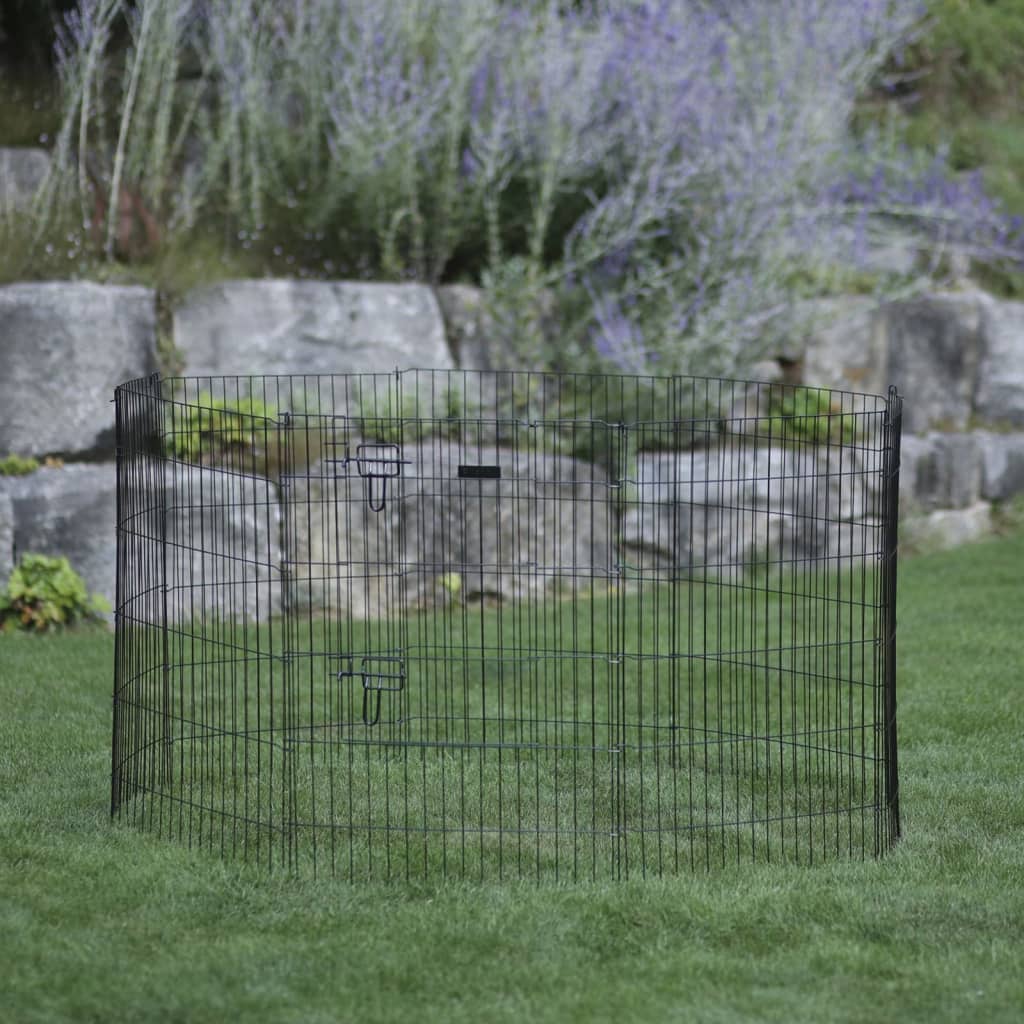 Kerbl Outdoor Pet Enclosure with Door Silver