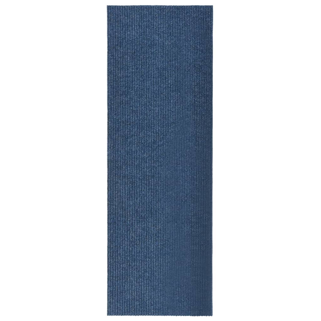 vidaXL Dirt Trapper Carpet Runner 100x300 cm Blue