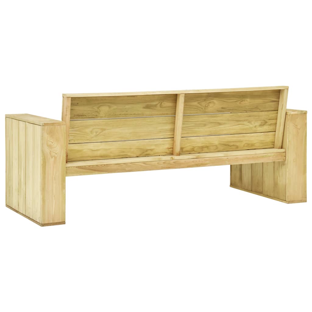 vidaXL Garden Bench 179 cm Impregnated Pinewood