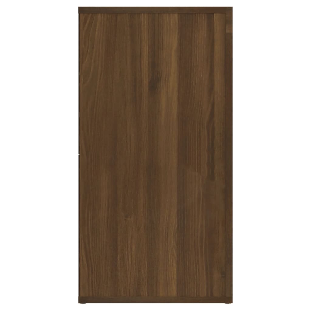 vidaXL Sideboard Brown Oak 120x36x69 cm Engineered Wood