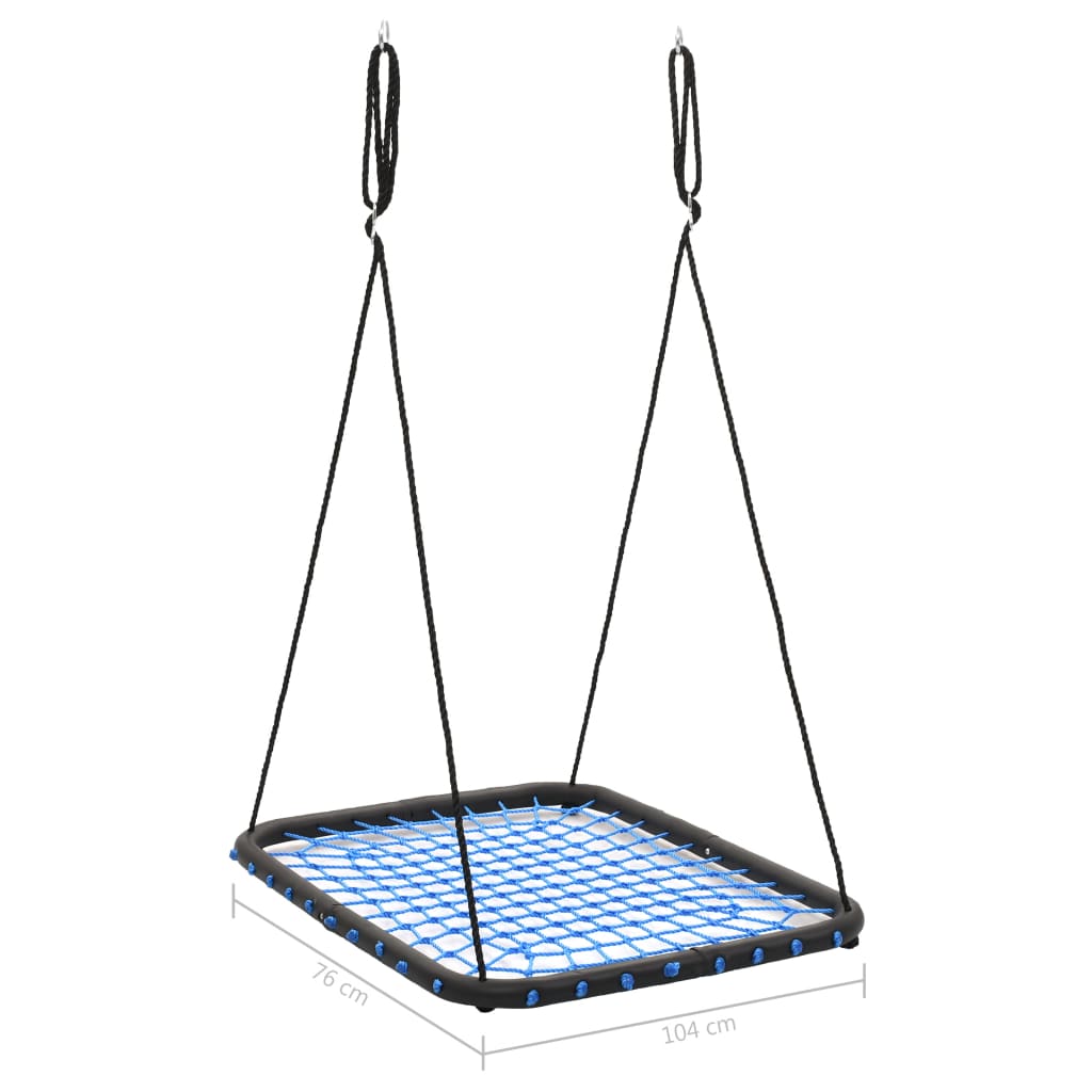 vidaXL Swing 104 x 76 cm 200 kg Blue
