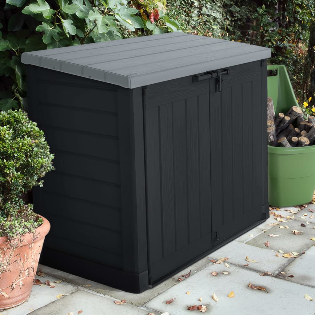 Keter Garden Storage Cabinet Store It Out Max Anthracite and Grey