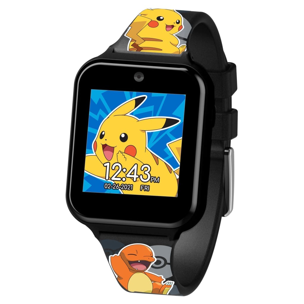 Accutime Kids Smartwatch Pokémon Black