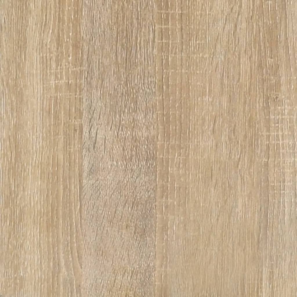vidaXL Highboard Sonoma Oak 35x34x180 cm Engineered Wood
