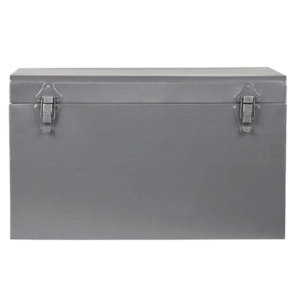 LABEL51 Storage Box Vintage 60x40x35 cm XL Antique Grey