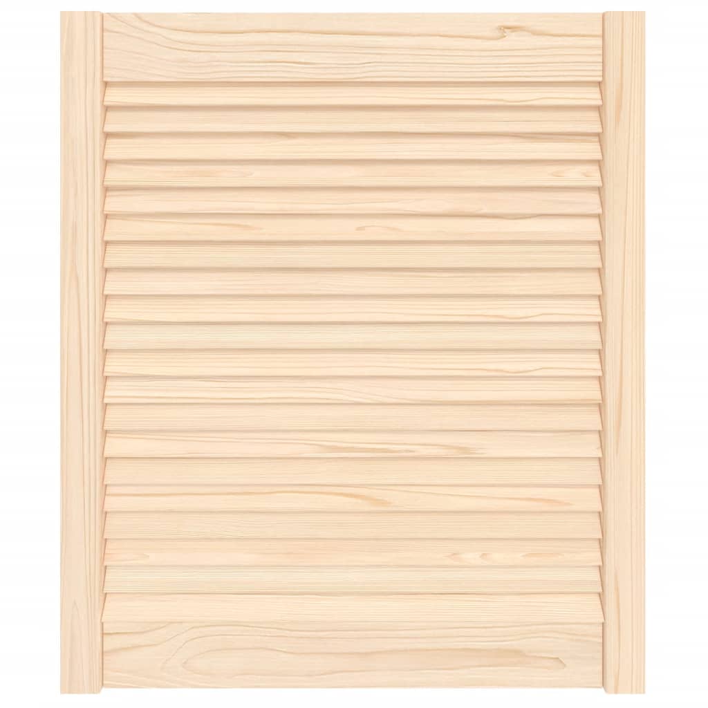 vidaXL Cabinet Door Louvred Design 69x59.4 cm Solid Wood Pine