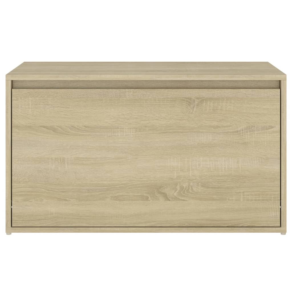 vidaXL Hall Bench 80x40x45 cm Sonoma Oak Engineered Wood