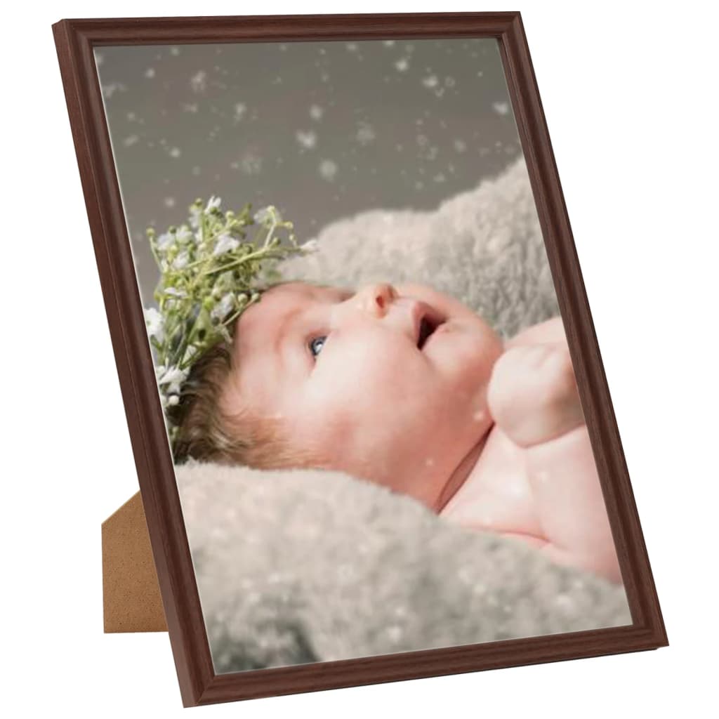 vidaXL Photo Frames Collage 3 pcs for Table Dark Red 13x18 cm