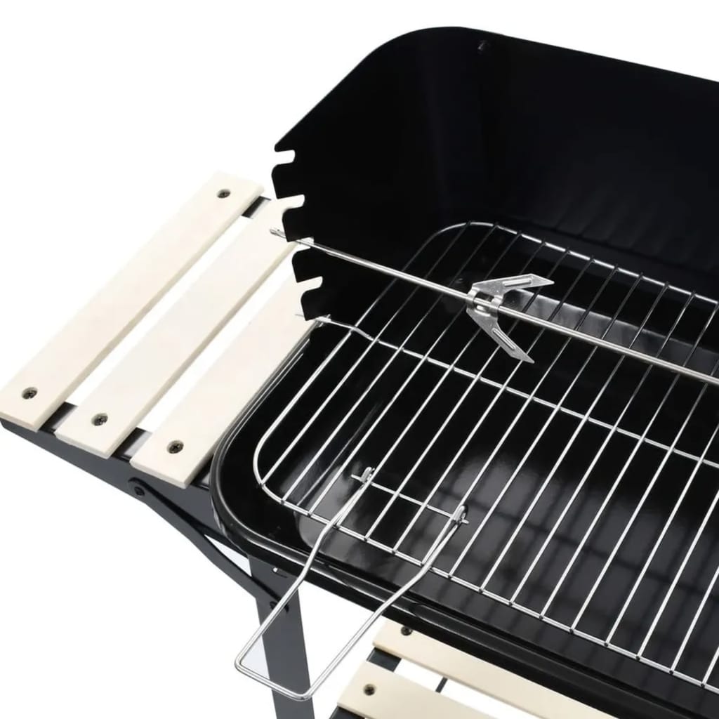 ProGarden Charcoal Barbecue Grill 86.5 cm Black