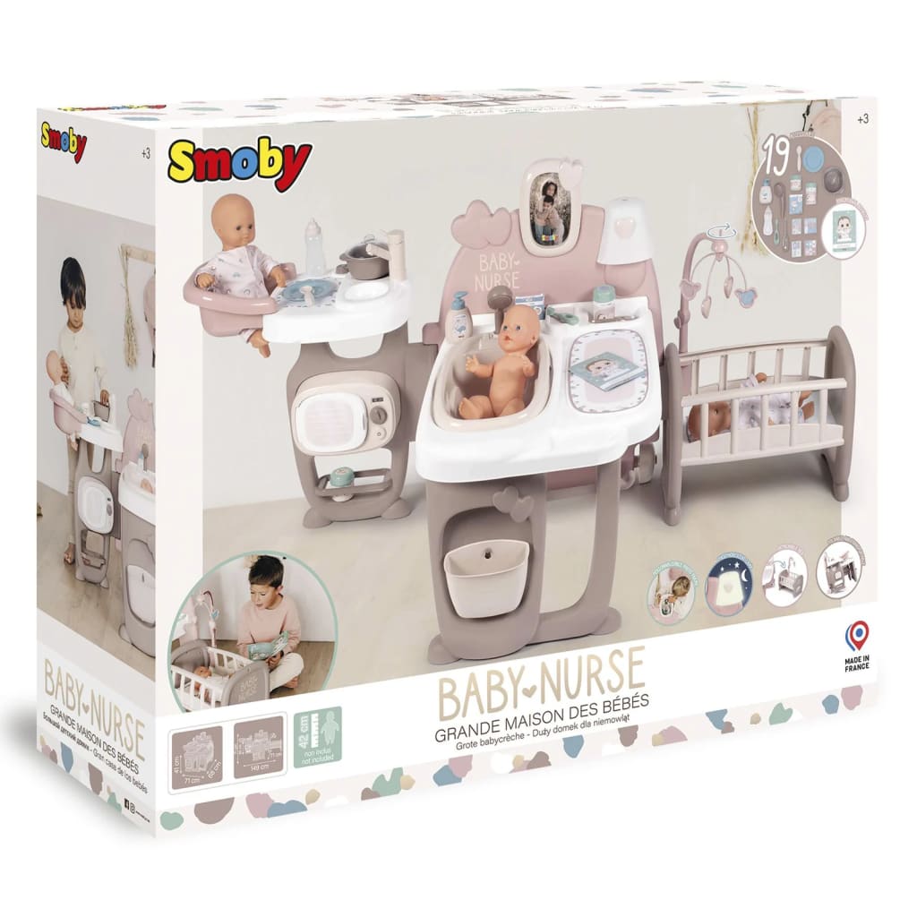 Smoby Baby Doll Nurse - Electronic Nursery – toy-vs