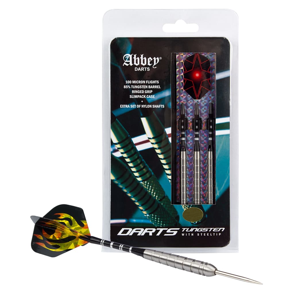 Abbey Darts Dart Set 3 pcs 85% Tungsten 26 g Silver