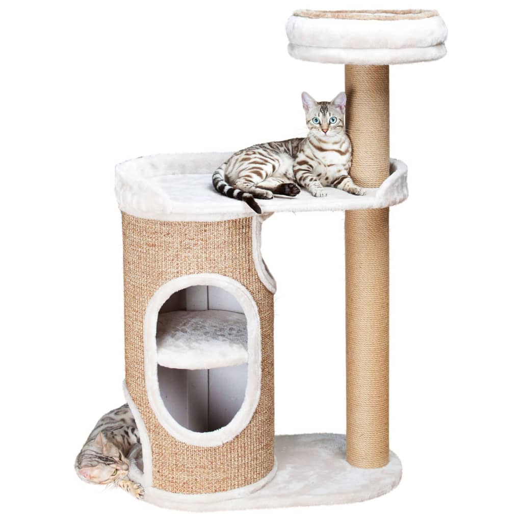 TRIXIE Cat Scratching Post Falco Light grey and Brown