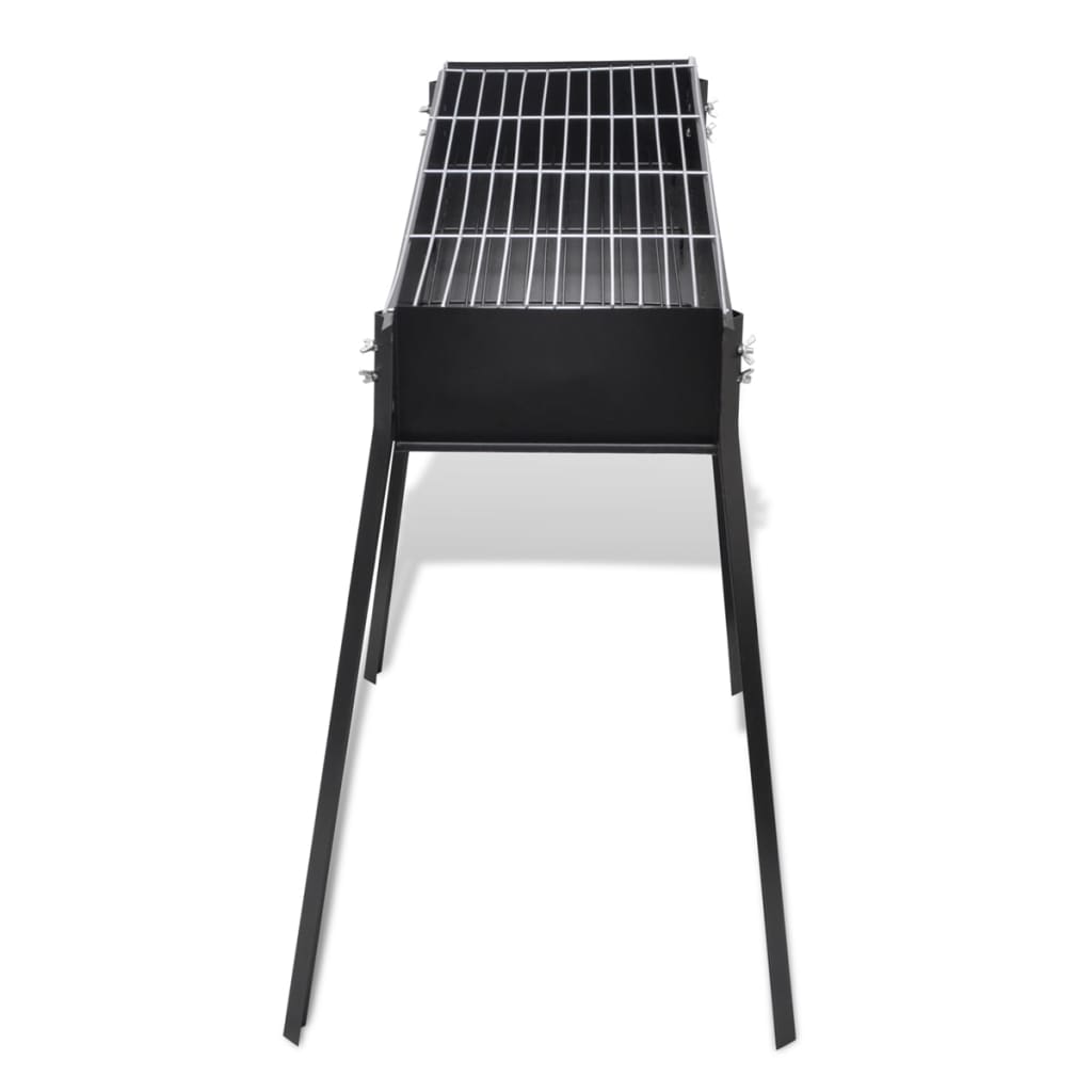 BBQ Stand Charcoal Barbecue Square 75 x 28 cm