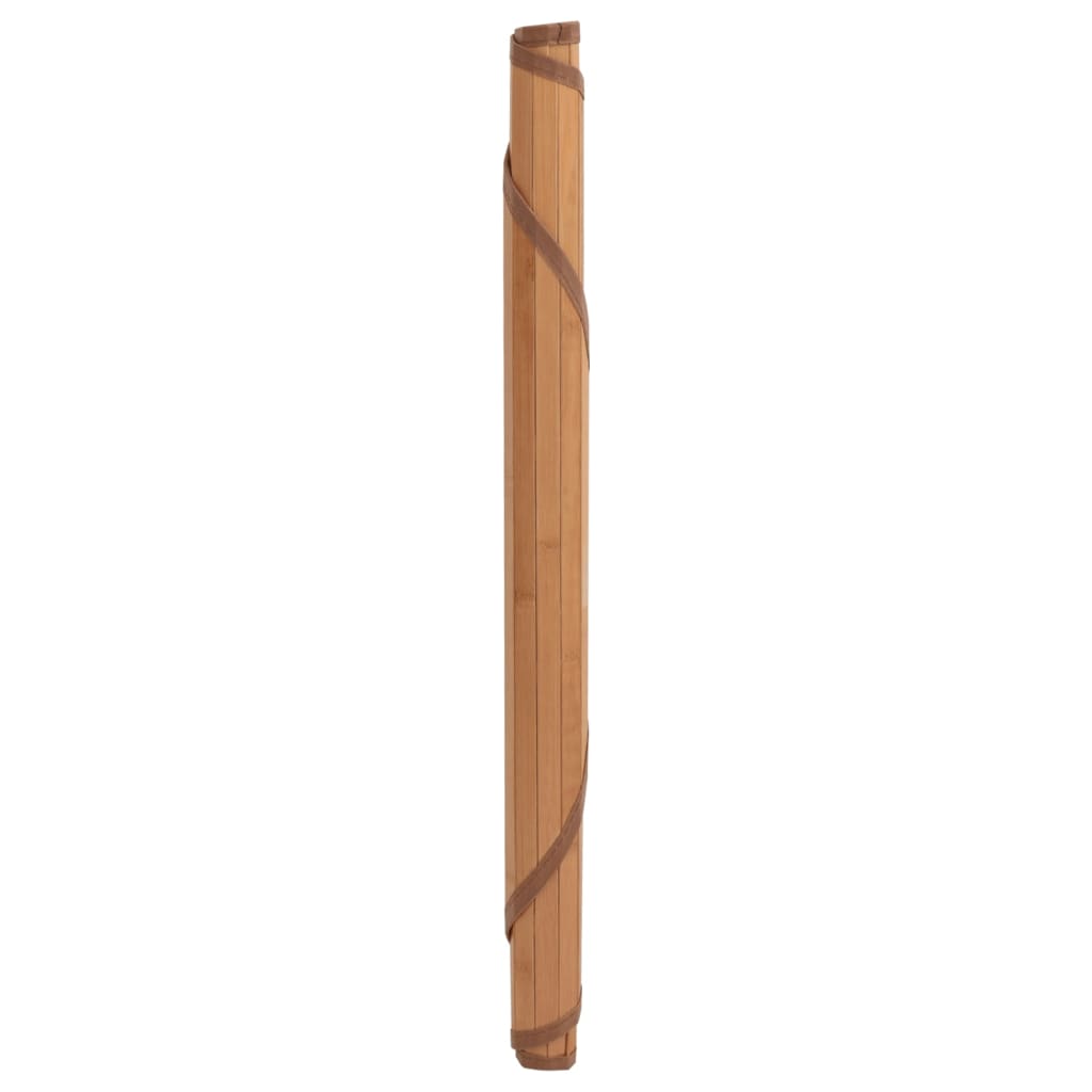 vidaXL Rug Round Natural60 cm Bamboo
