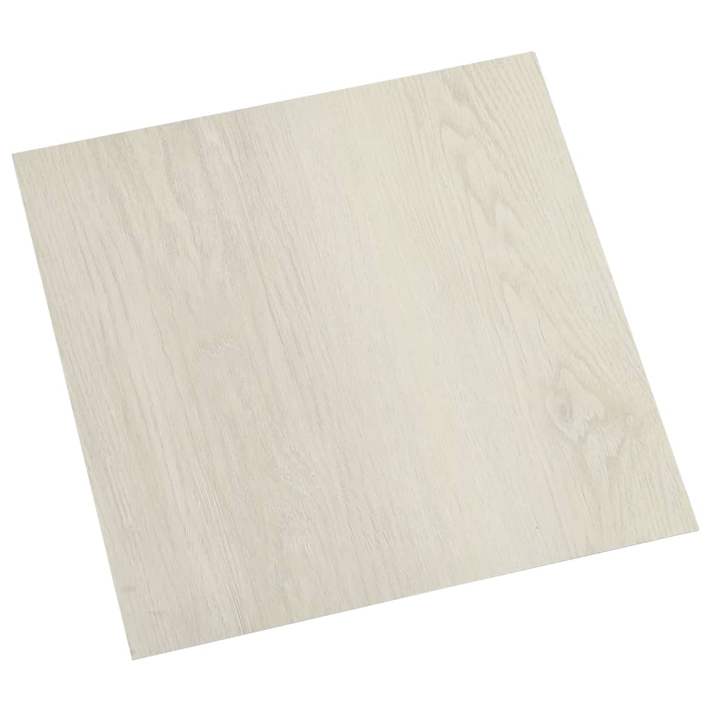 vidaXL Self-adhesive Flooring Planks 55 pcs PVC 5.11 m² Beige