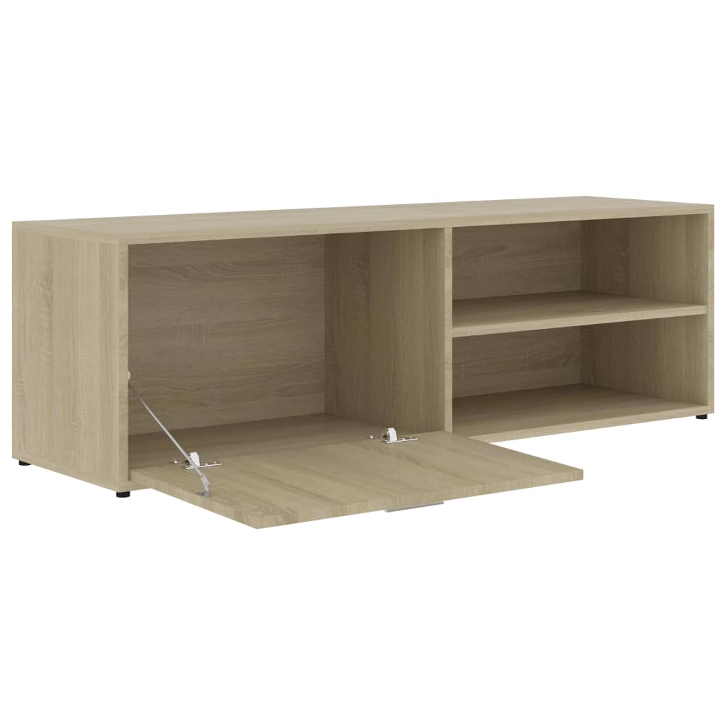 vidaXL TV Cabinet Sonoma Oak 120x34x37 cm Engineered Wood