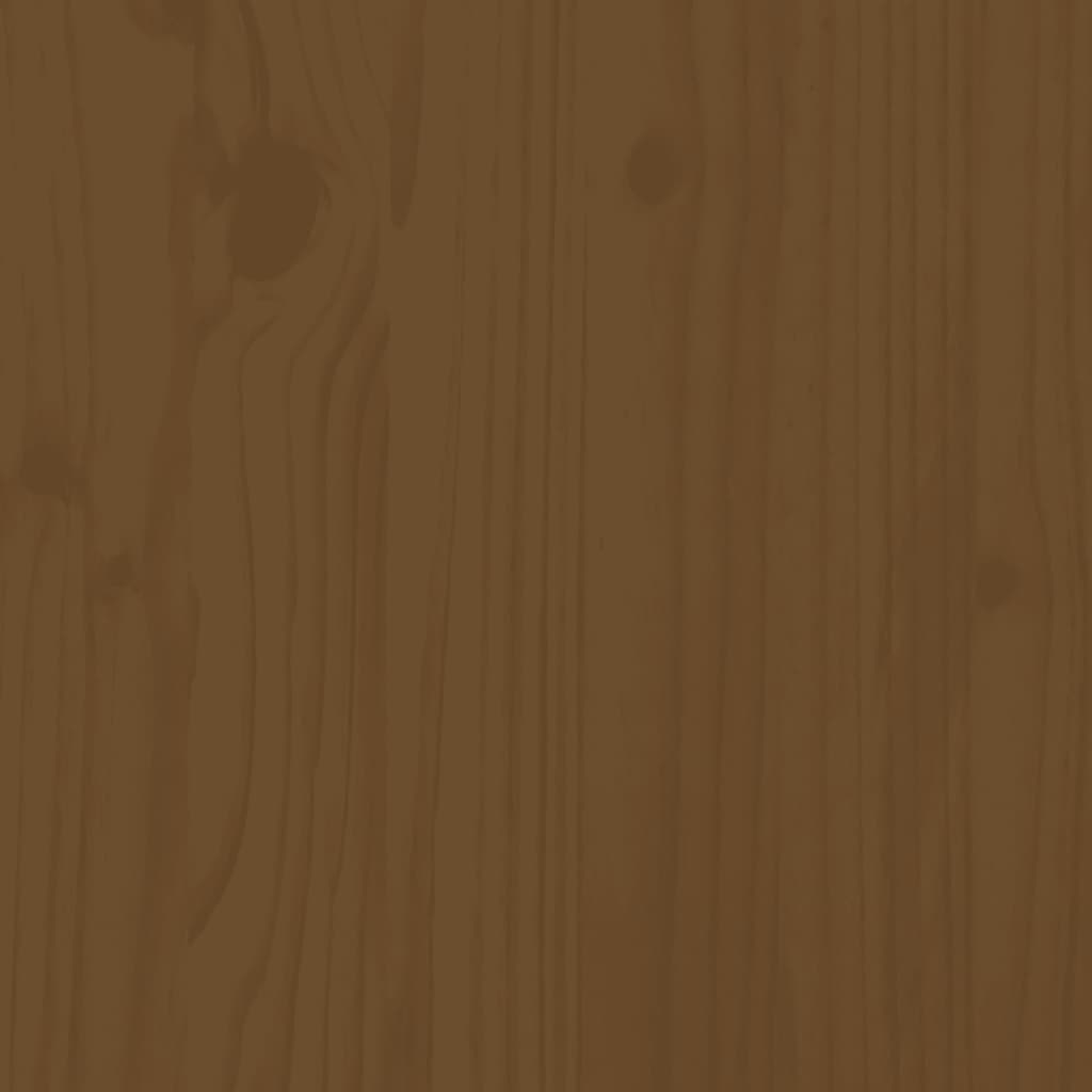 vidaXL Parasol Base Cover Honey Brown Solid Wood Pine