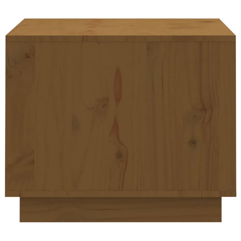 vidaXL Coffee Table Honey Brown 120x50x40.5 cm Solid Wood Pine