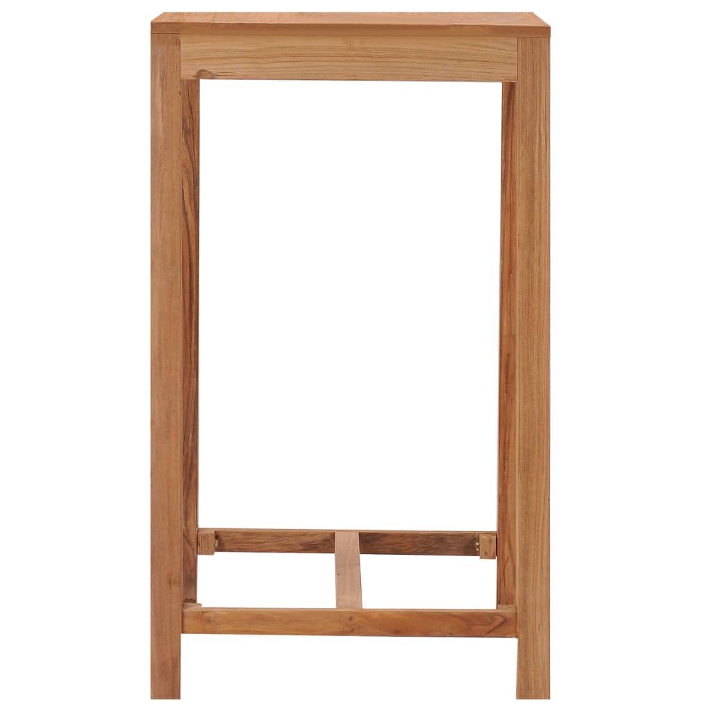 vidaXL Garden Bar Table 60x60x105 cm Solid Teak Wood