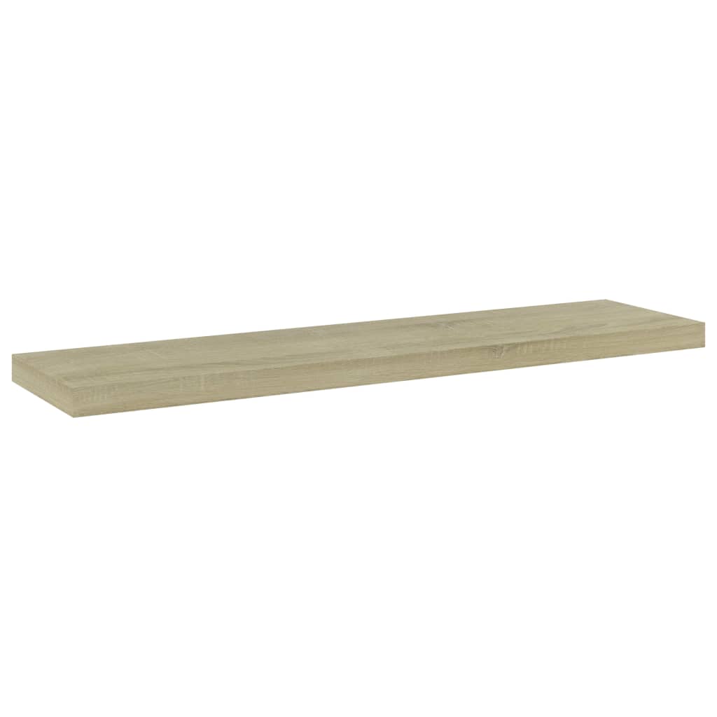 vidaXL Bookshelf Boards 4 pcs Sonoma Oak 40x10x1.5 cm Engineered Wood
